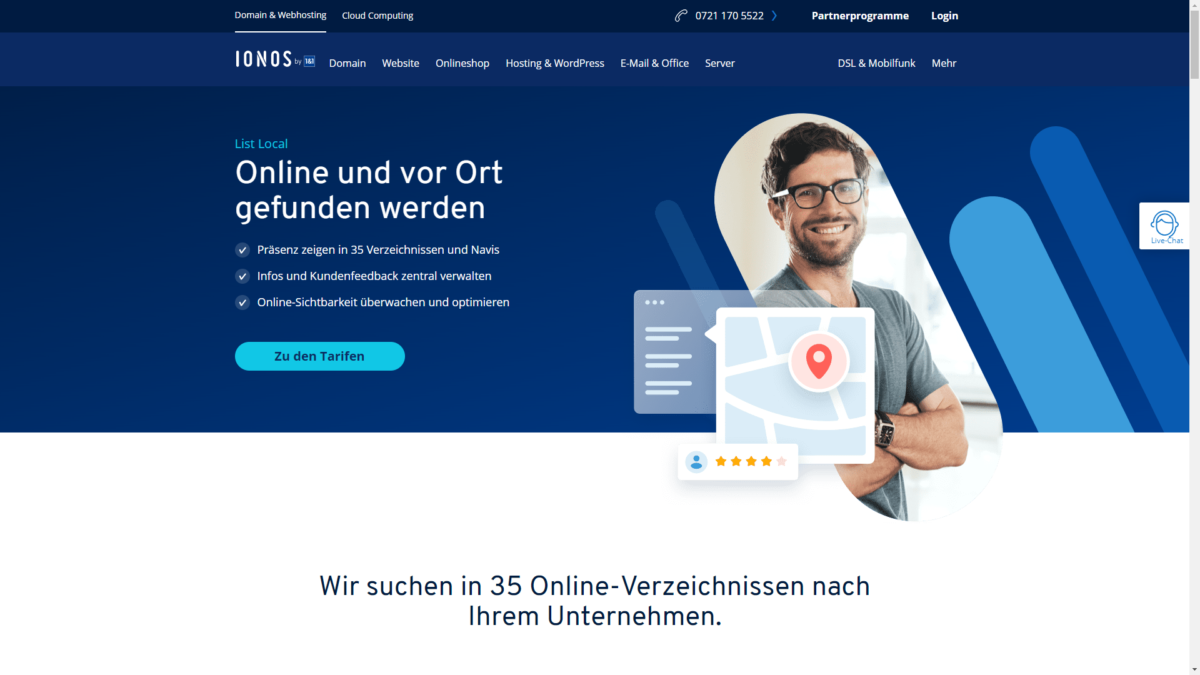 IONOS List Local Erfahrungen: Für wen ist das Angebot die richtige Wahl?