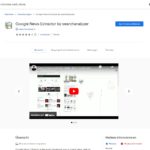 Google News Extractor Plugin for Chrome