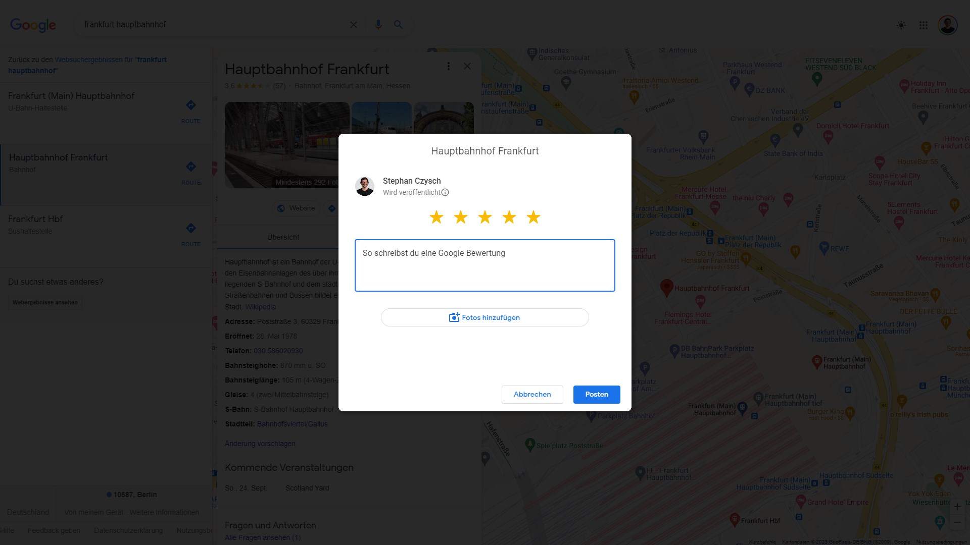 Google Bewertungen schreiben So geht’s » Stephan Czysch