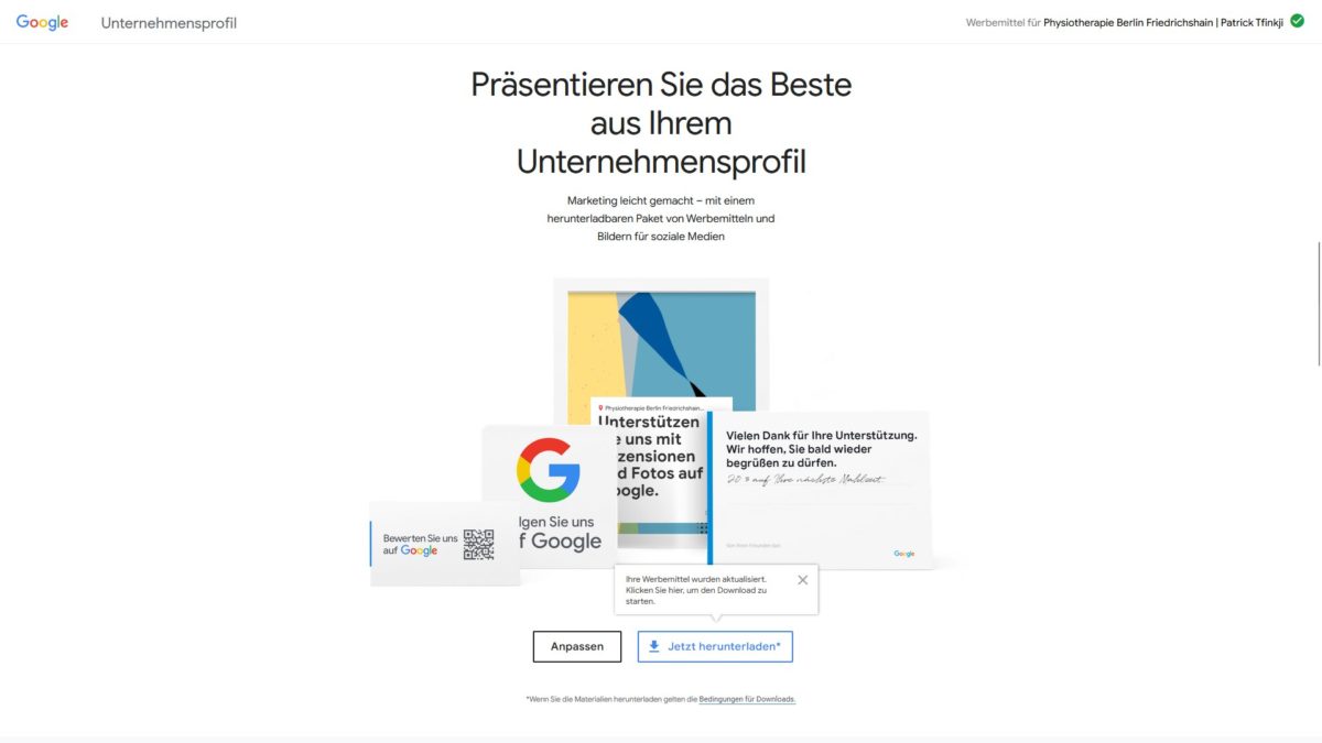 QR Code mit dem kostenlosen Google Marketingkit erstellen